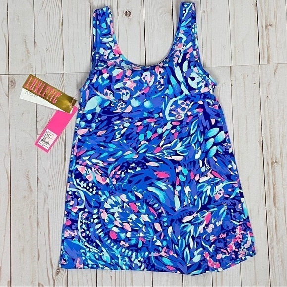 Lilly Pulitzer Meryl Nylon Sunray Bra‎ Tank Size XXS - Picture 4 of 10